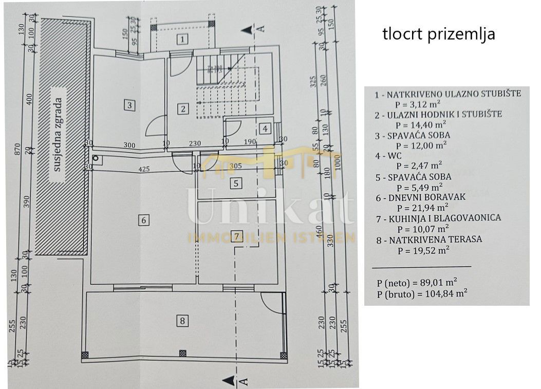 Casa nei dintorni di Poreč, 3 camere da letto, posizione tranquilla